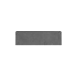 Mueble Mesa TV Moderno con Puerta en Melamina Gris Oscuro Antiguo 100x31.5x29.6cm - Diseño Elegante para Salón.