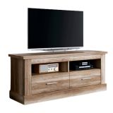 Mueble de Comedor, Mueble Salón, Acabado en Color Cañón, Medidas: 326 cm (Ancho) x 174,7 cm (Alto) x 41,8 cm (Fondo)