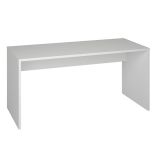 Mesa De Despacho Acabado Blanco 75 Cm(alto)160 Cm(ancho)68 Cm(fondo) , Color - Blanco